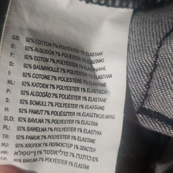 VANS Gray Pleated Skinny Jeans Size 7 - Picture 6 of 7